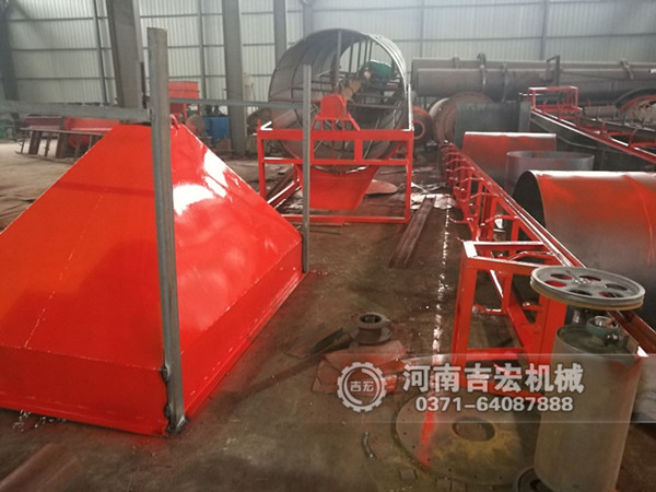 1.2米&times;12米沙子烘干機(jī)發(fā)往陜西延安